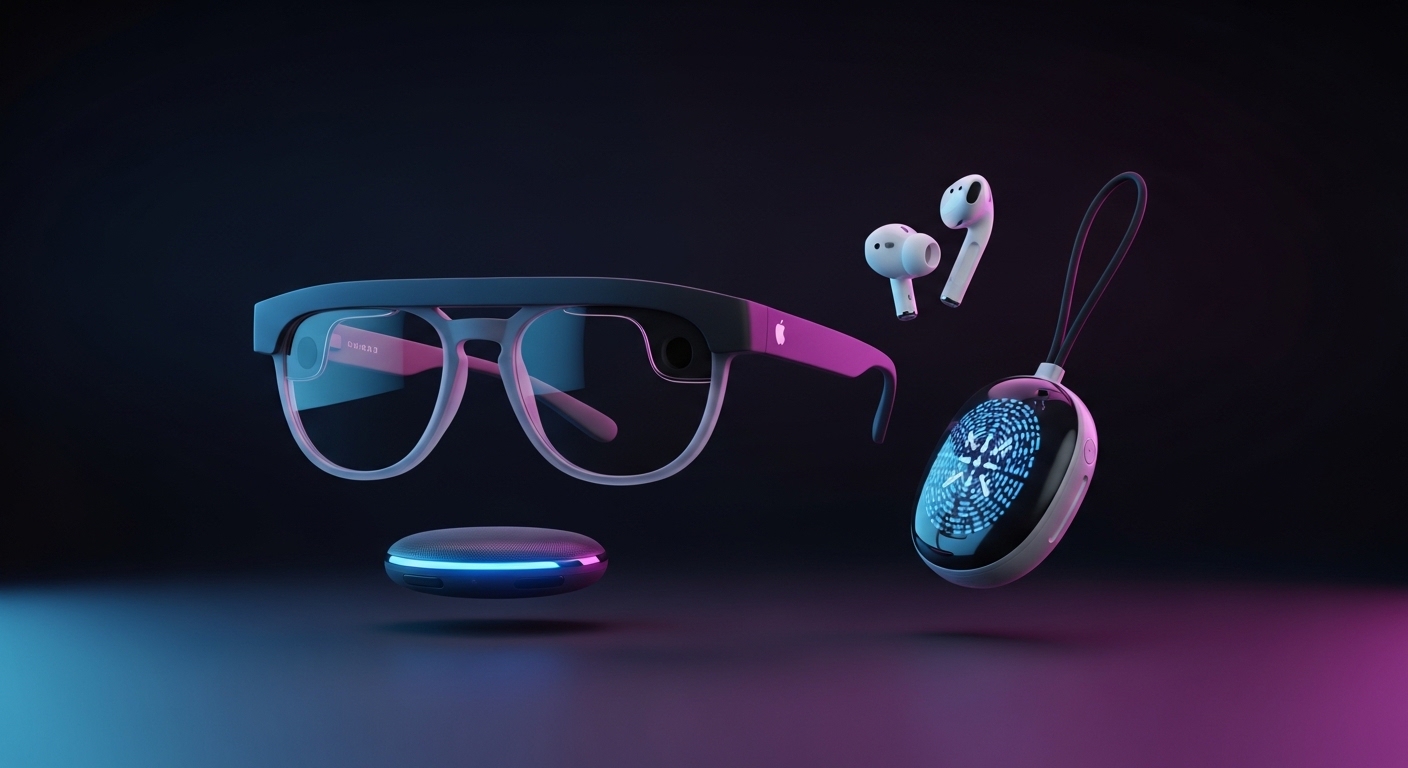 Apple'ın AI Wearables Planları: Gözlük, Pendant ve Kameralı AirPods